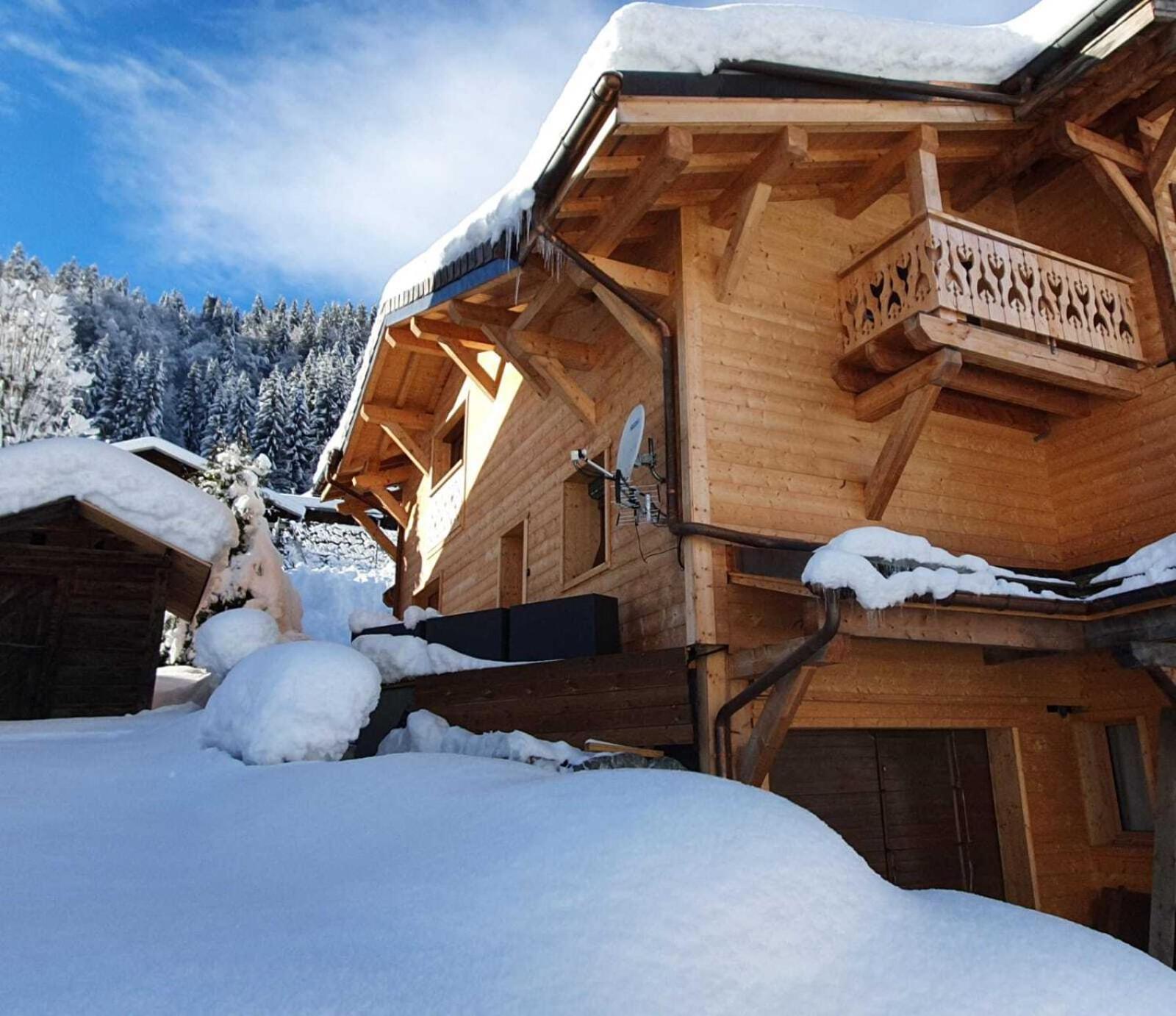 Chalet Delphinette - Spa Privatif Morzine Dış mekan fotoğraf
