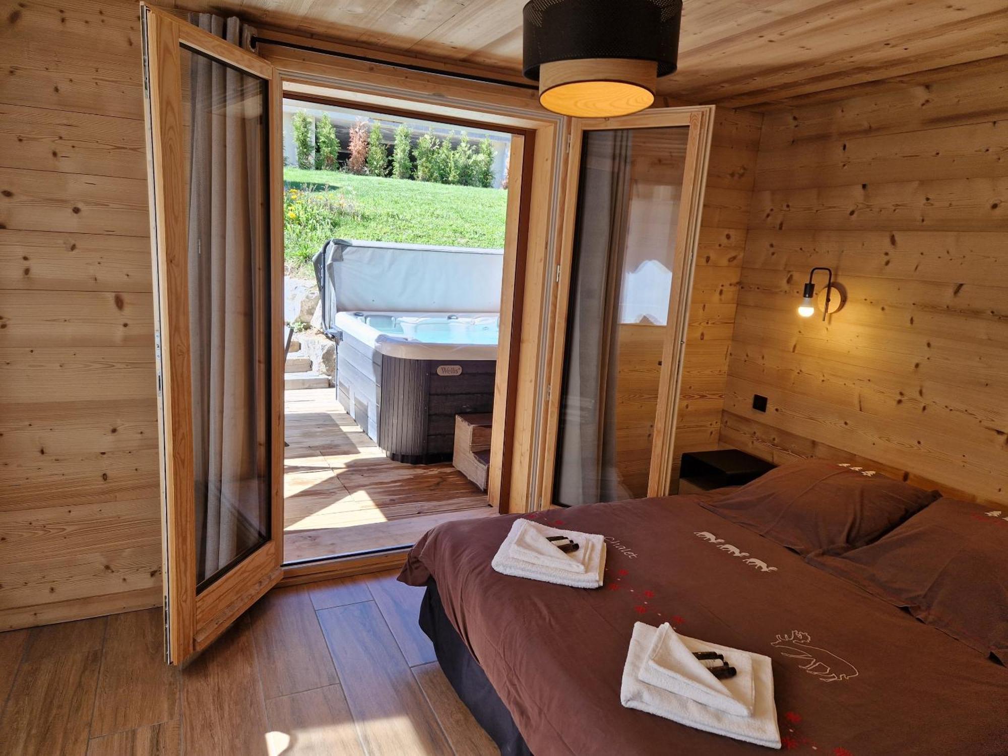 Chalet Delphinette - Spa Privatif Morzine Oda fotoğraf